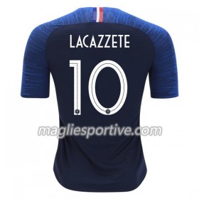 Completo Calcio Francia Lacazzete 10 Divisa Prima Mondiali 2018